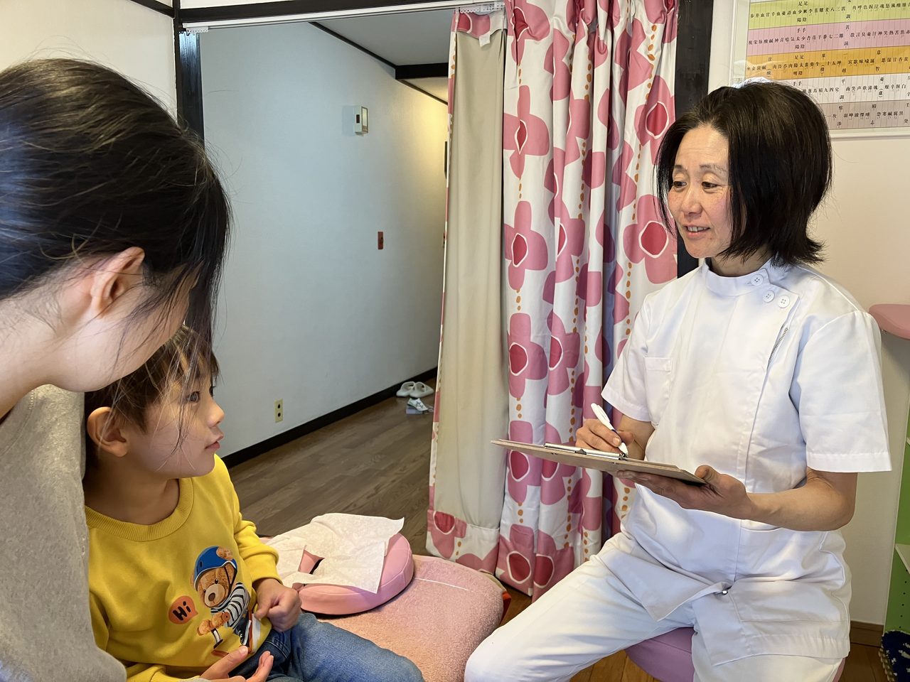 ひぽくら鍼灸院 院長 小川夏代の笑顔